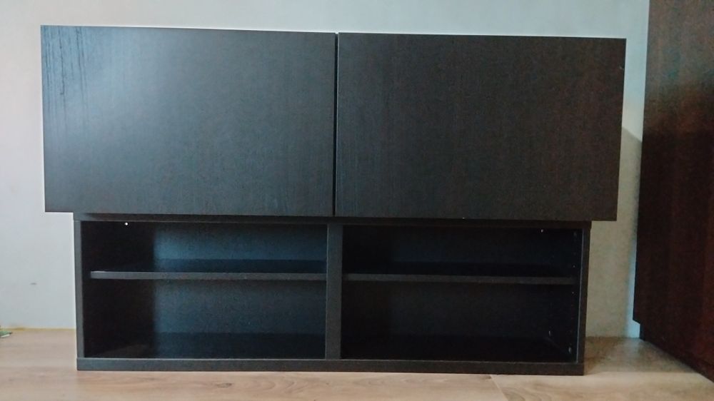 szafka wisząca BESTA IKEA kolor wenge