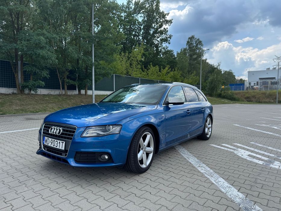 Audi A4 Avant Audi A4 B8 2.0 TFSI 211KM Quattro S tronic S-line | Alcantara | Po rem