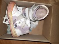 Buciki buty Bartek dla dziewczynki rozm. 21 skóra i welur