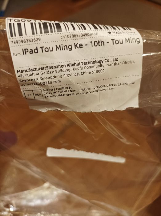 Etui pokrowiec przezroczyste na plecki do iPada 10 generacji. 2022