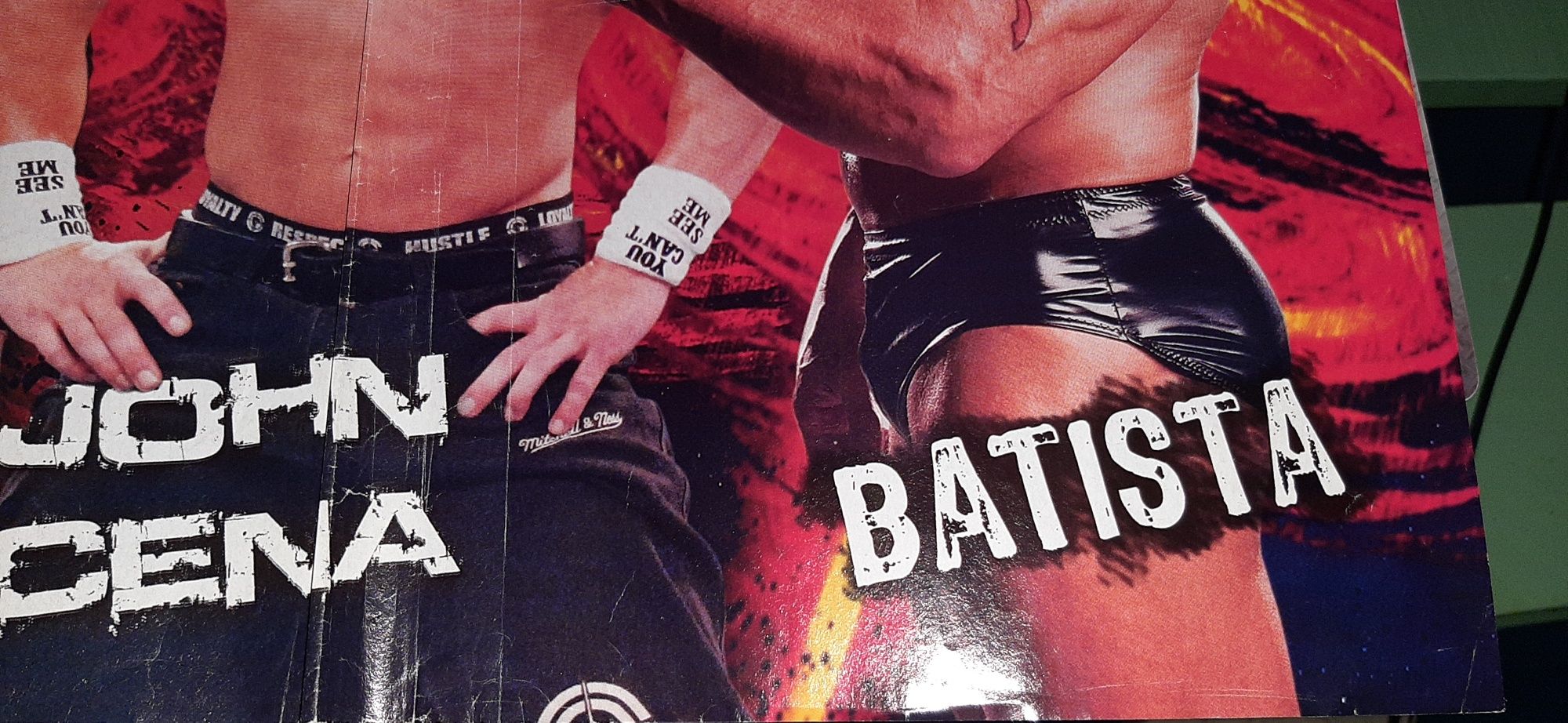 Wwe-wrestling/3 posters john cena/batista/kane-11 Dvds