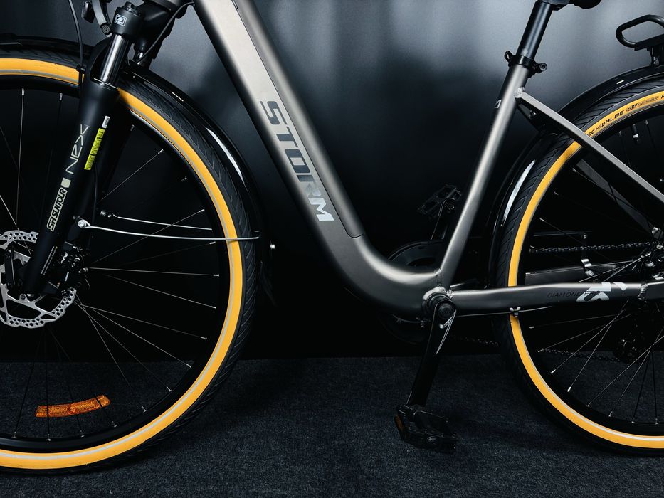 Wyprzedaż- rower elektryczny Sparta E-Diamond Pro, Bafang, hydraulika