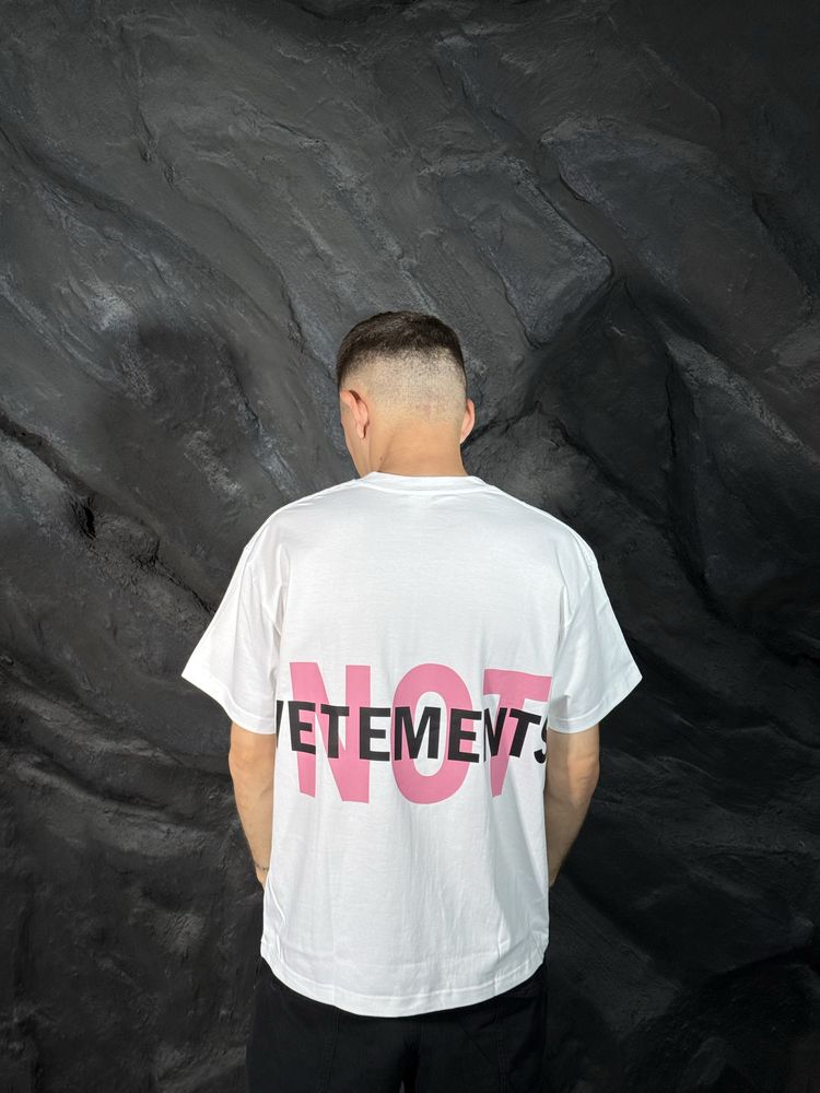Футболки vetemens - balensiaga - raf simons