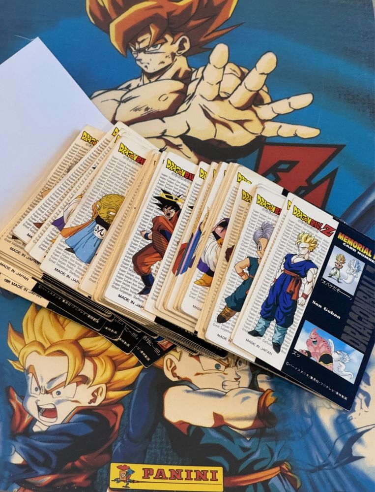 71 Cartas Dragon Ball Memorial Photo