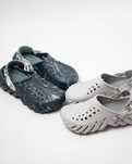 Мужские кроксы сабо Crocs Echo Marbled Clog (2 вида) Клоги Оригинал