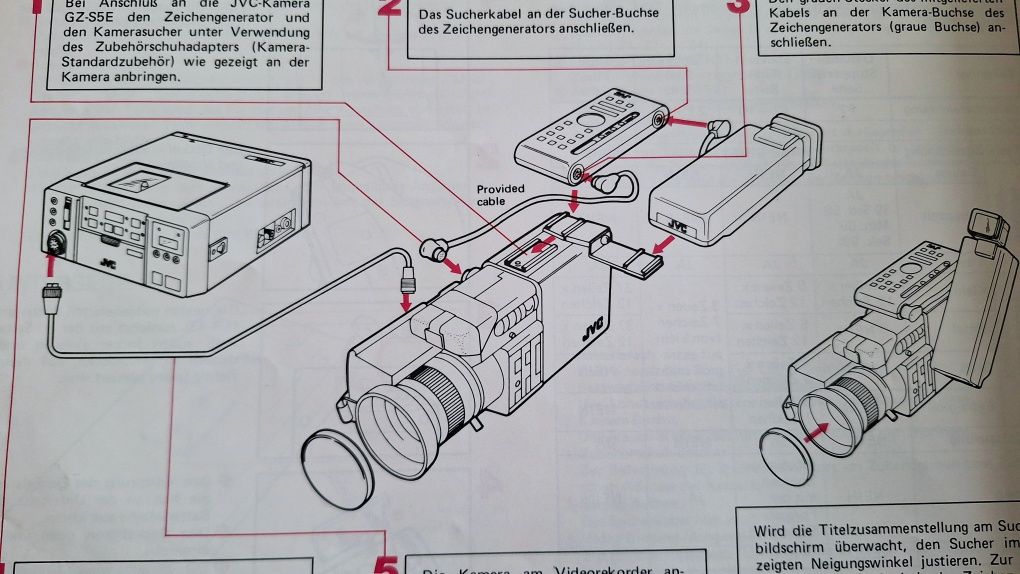 JVC  Generator CG-P50E Japan Unikat