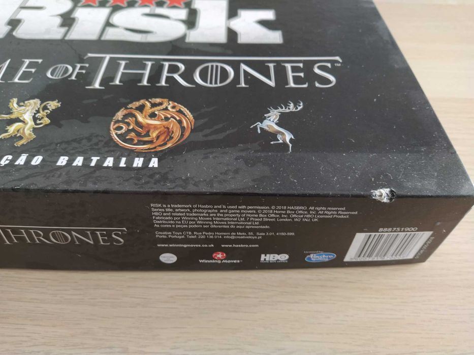 Risco Game of Thrones/Guerra dos Tronos - Edição Batalha