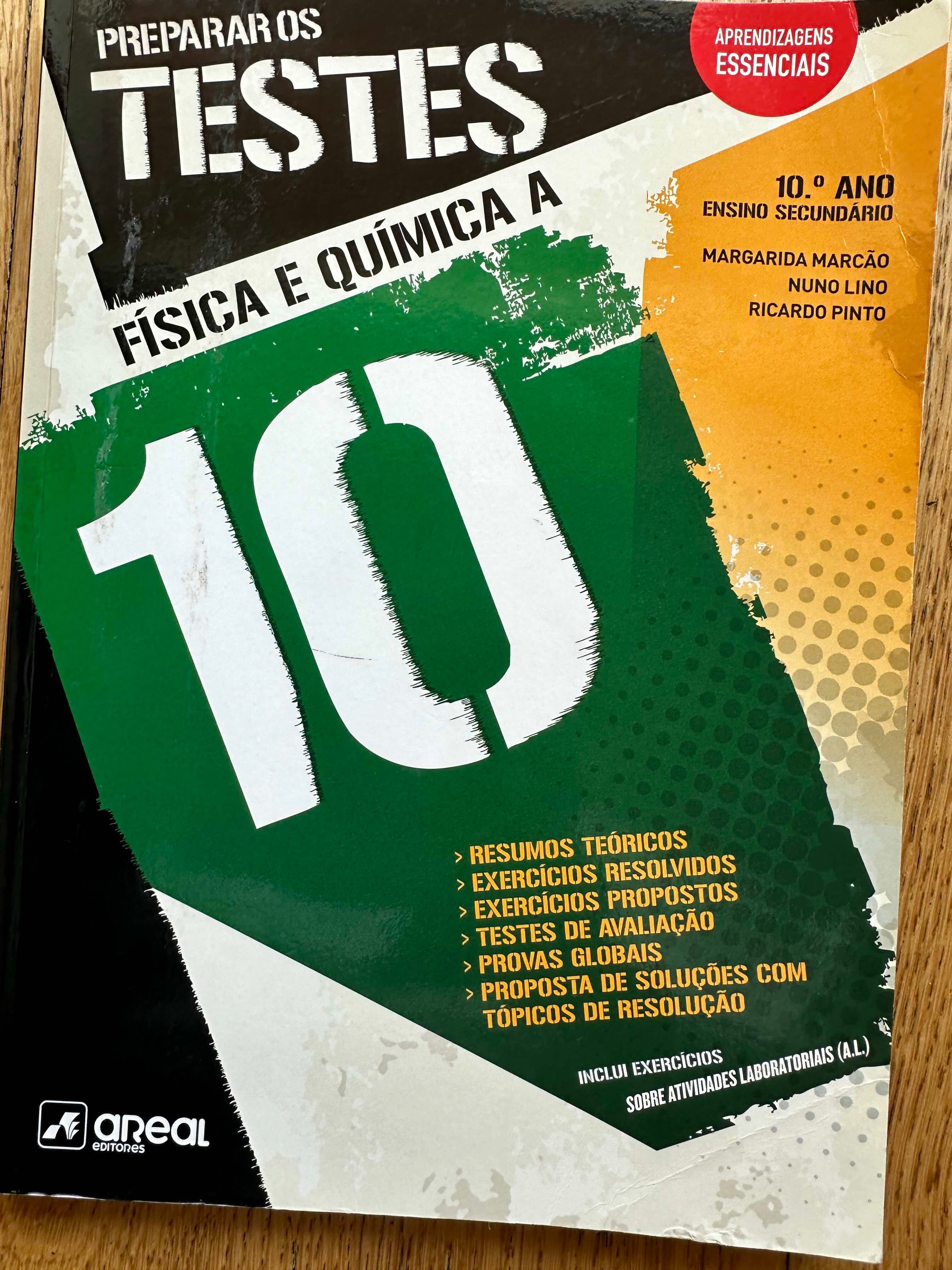Livros Apoio Escolar Fisica e Quimca 10º e 11º ano
