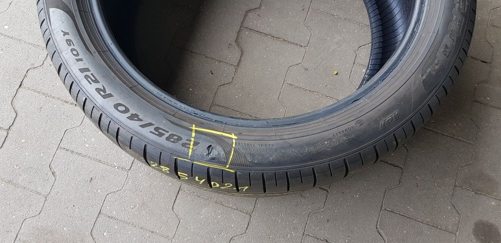 Opony Pirelli 285/40/21  2022r 2szt,