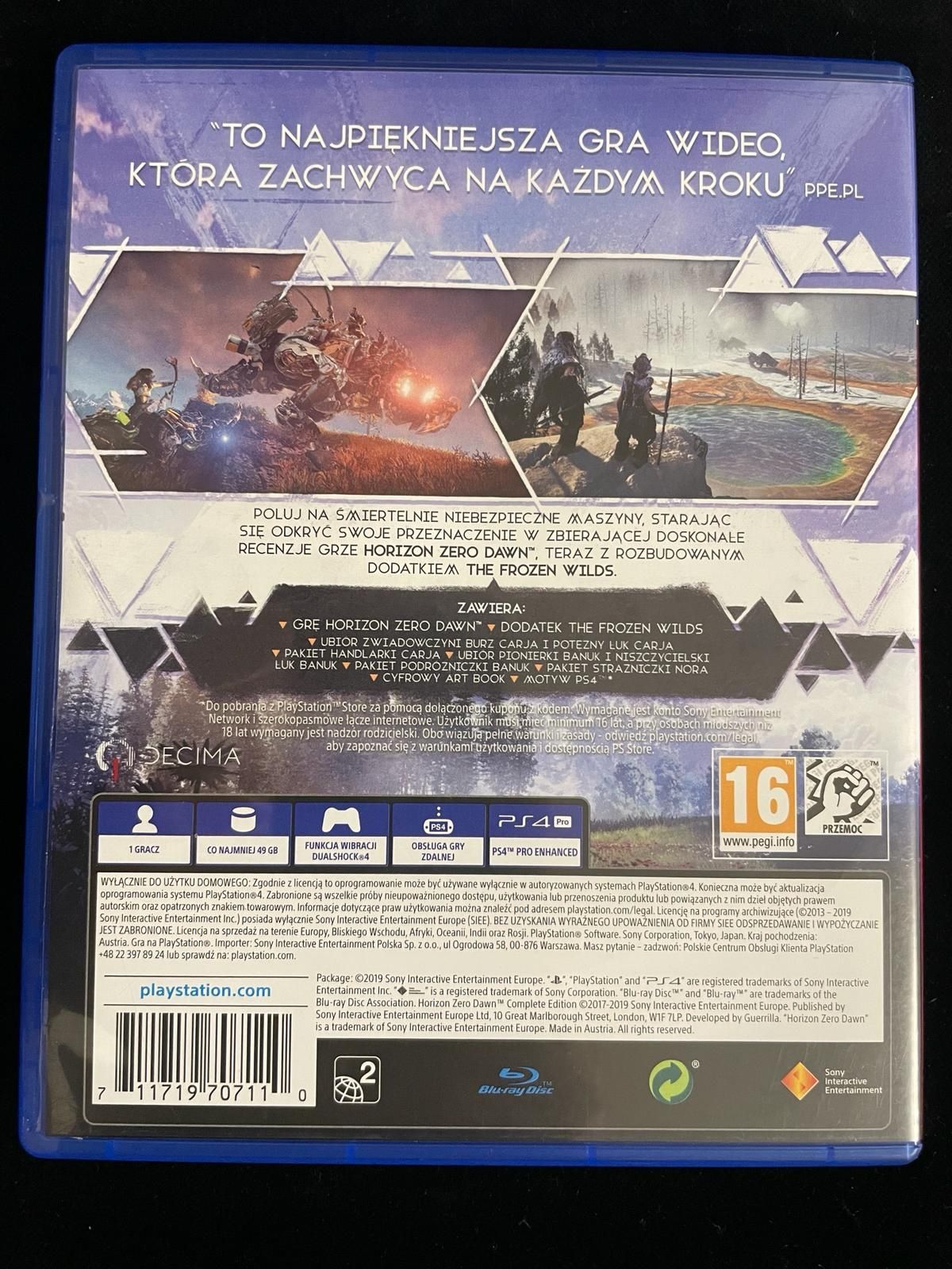 Spider Man 2 + Horizon Zero Dawn Complete Edition na PS4 i PS5