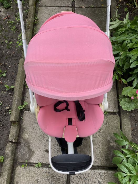 Дитяча коляска 2 в 1 Quinny Moodd Pink Passion в хорошому стані