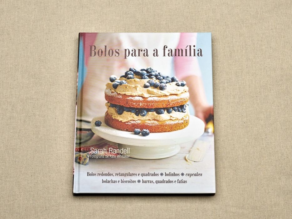 Livro doces - Bolos para a família - Sarah Randell