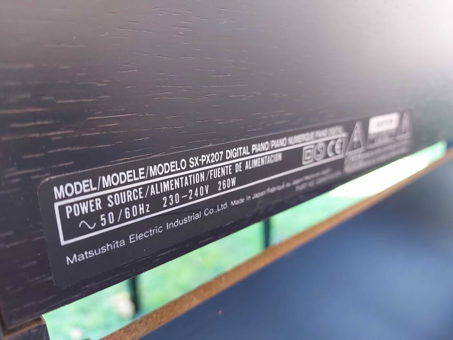 pianino cyfrowe Technics SX-PX207