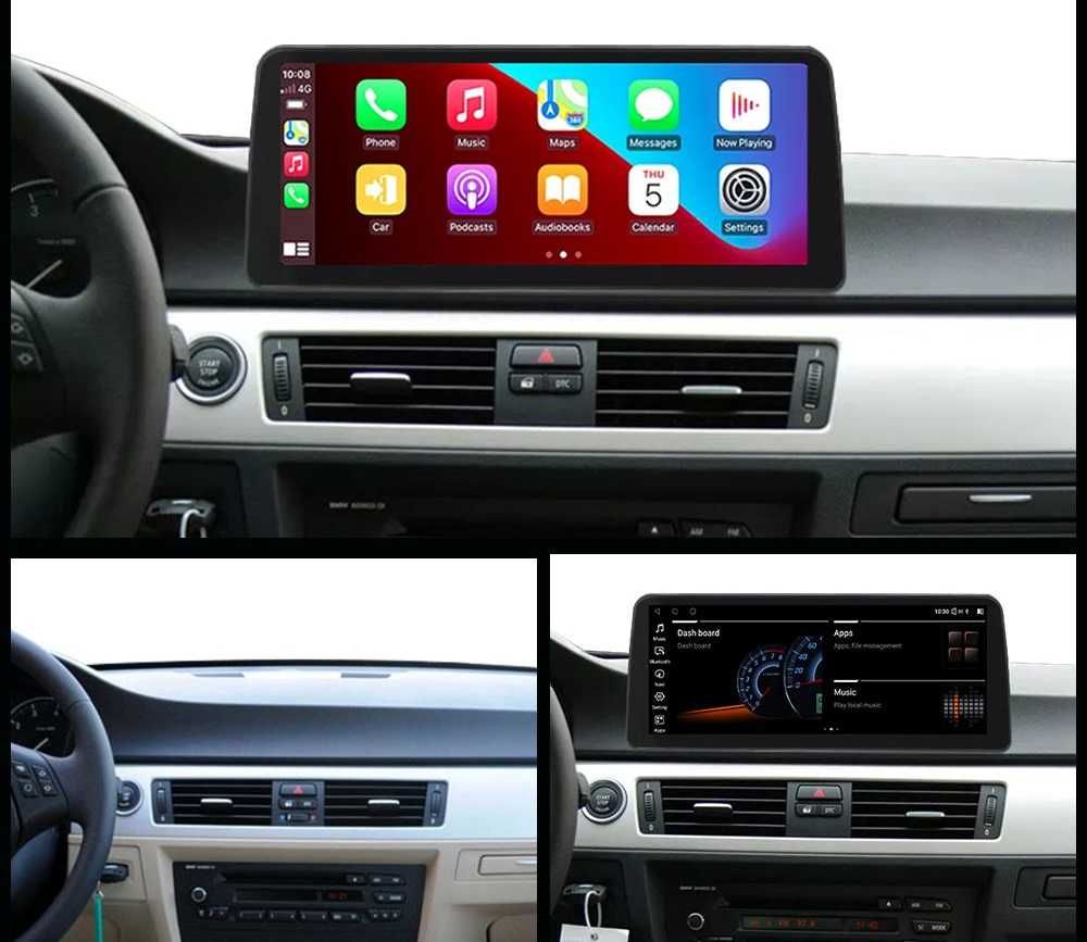 Rado Android CarPlay Tablet BMW E90 GPS Nawi WiFi 4G USB MP3 MP4 12,3
