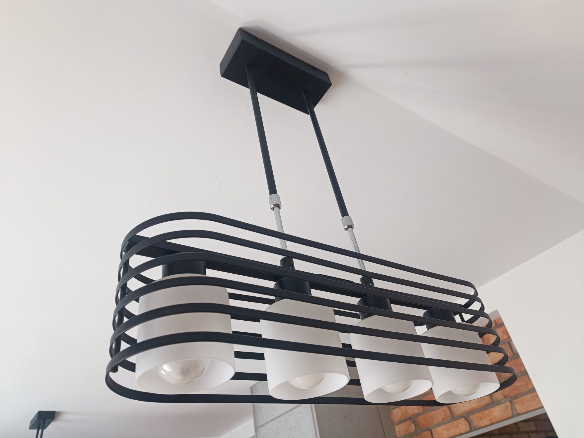Lampa sufitowa w stylu loft