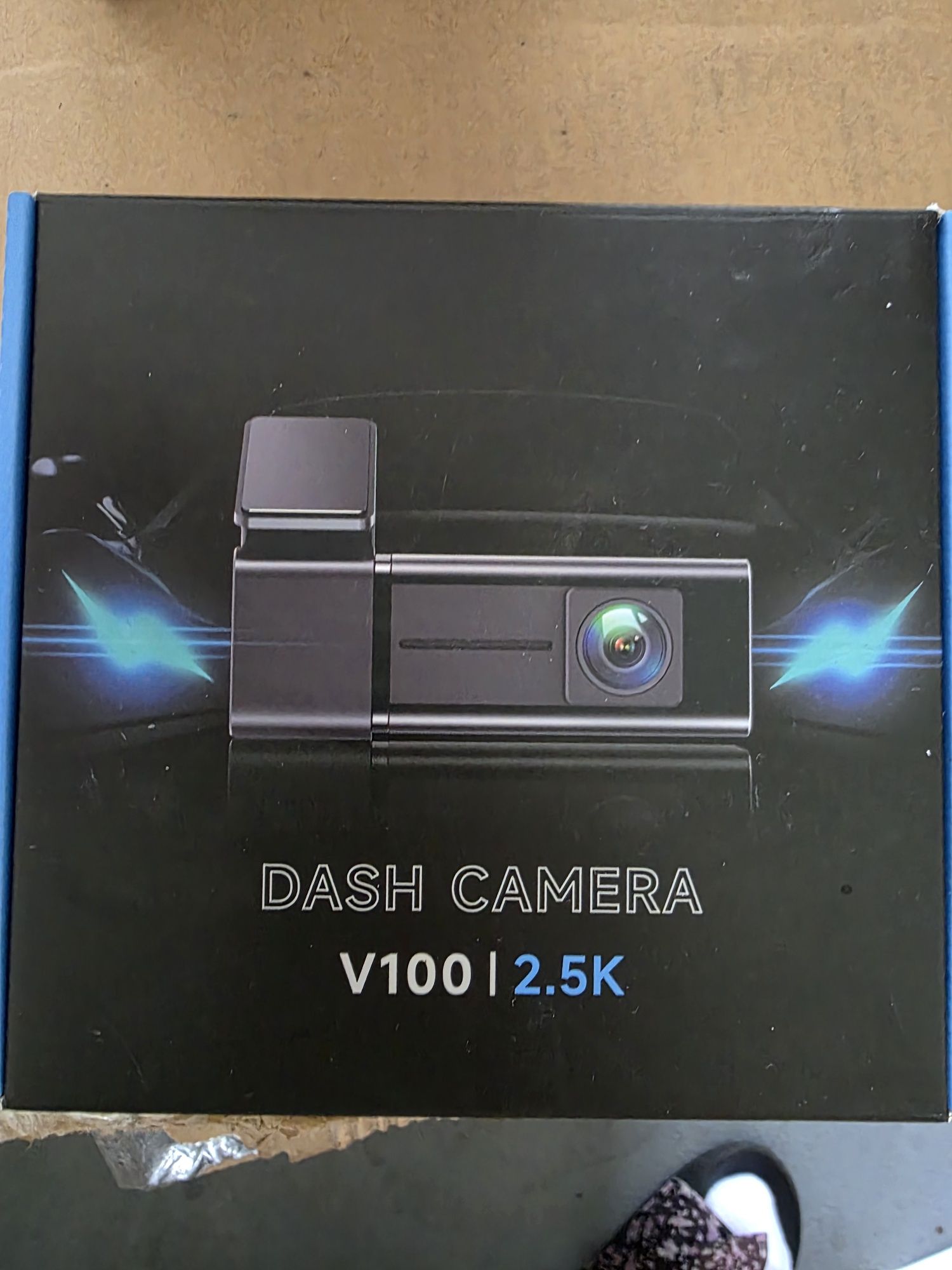 Kamera samochodowa V100 Dash Cam Front WiFi 2.5K 1440P 2.5 k