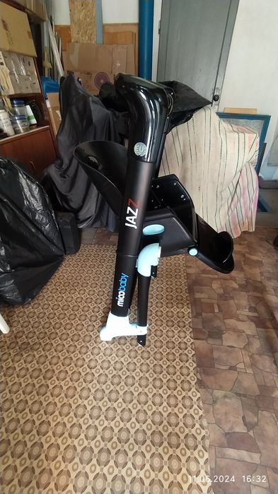 Стілець- гойдалка кормление 3 в 1 Mioobaby Jazz Beige заколисуючий