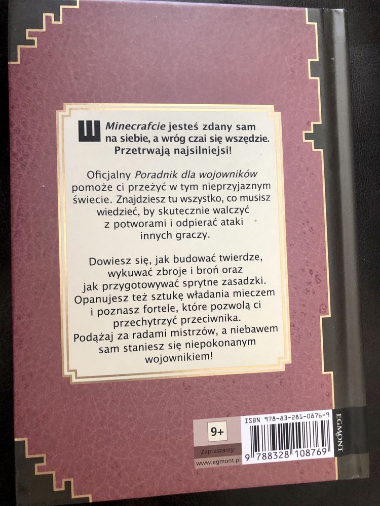 Minecraft poradnik dla wojownika książka