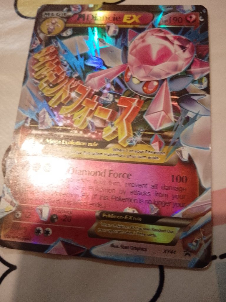 Cartas mega Evo.