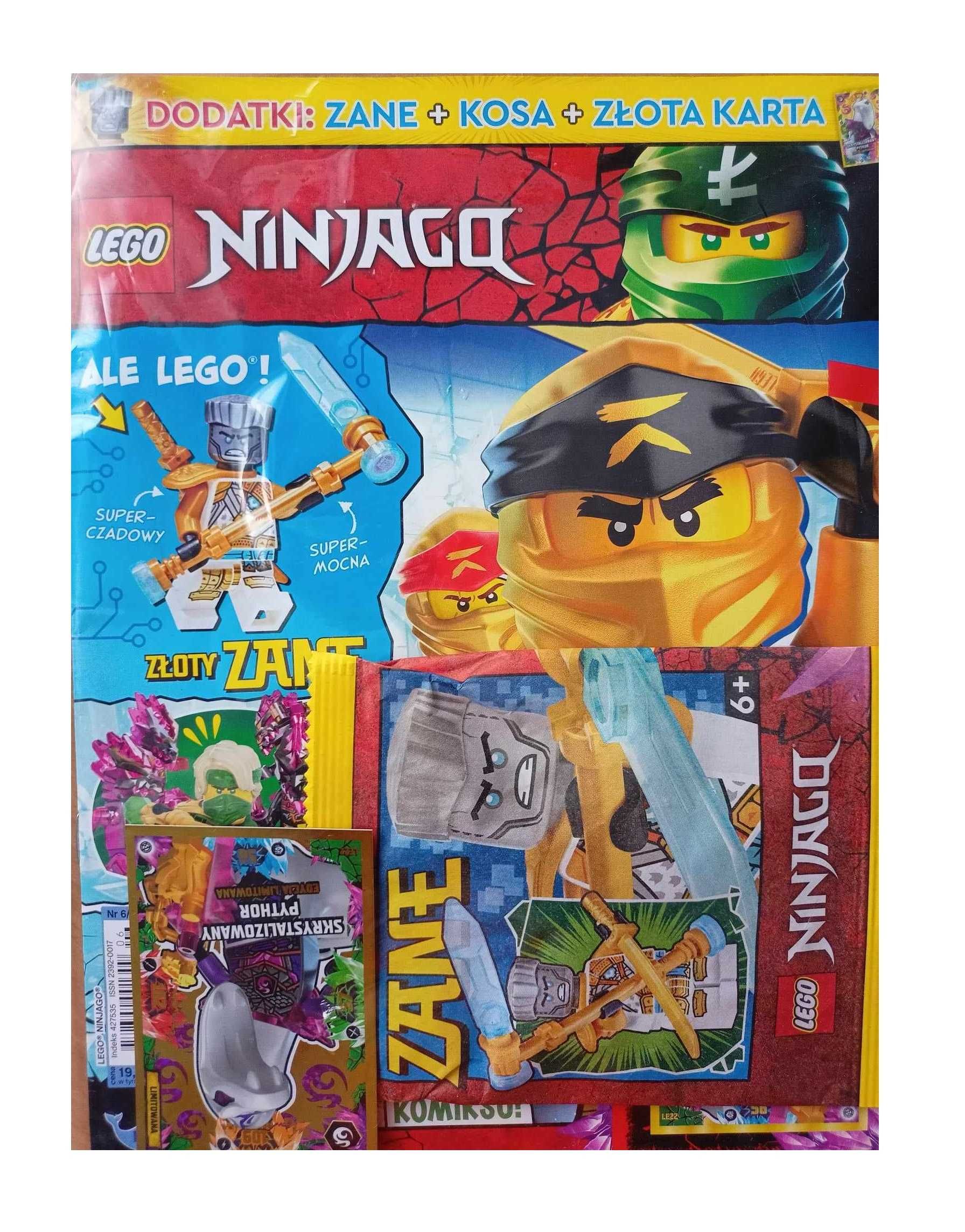 Magazyn Czasopismo LEGO Ninjago - 06/2023 - Zane + Kosa