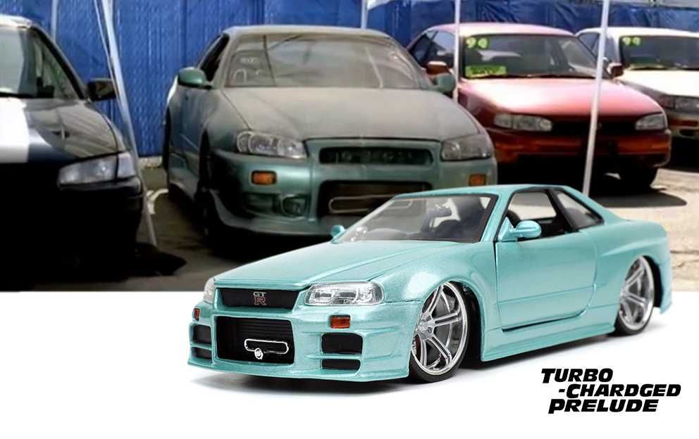 Jada Toys 1/24 Nissan Skyline i Toyota Supra