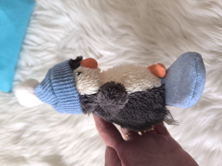 Мягка іграшка пінгвін сноубордист jellycat