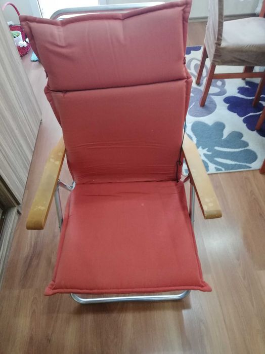 Fotel  rozkładany na balkon