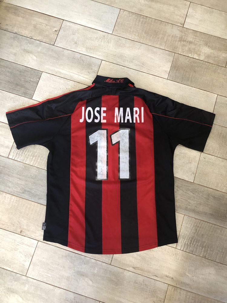 Футбольная Джерси Adidas  Milan Jose Mario