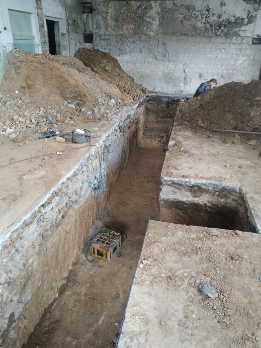 Земляные работы Копка Траншеи Септик Сливная Яма Канализация котлован