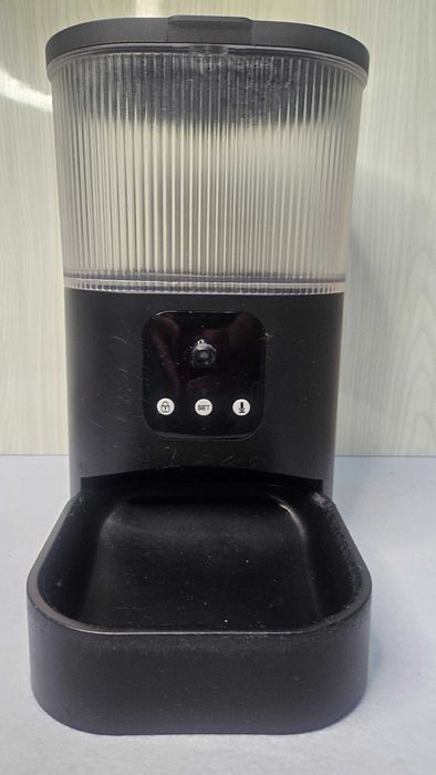 Dispensador Alimentos_Ração c/wifi, câmera e micro_3L