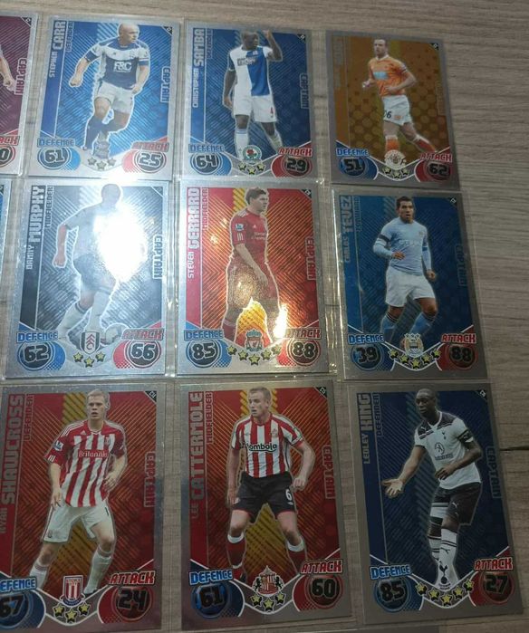 Topps English Premier League 2011 Match Attax Extra Rzadkie Specjalne