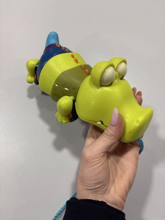 Іграшка-каталка Battat Крокодил Клац-клаус