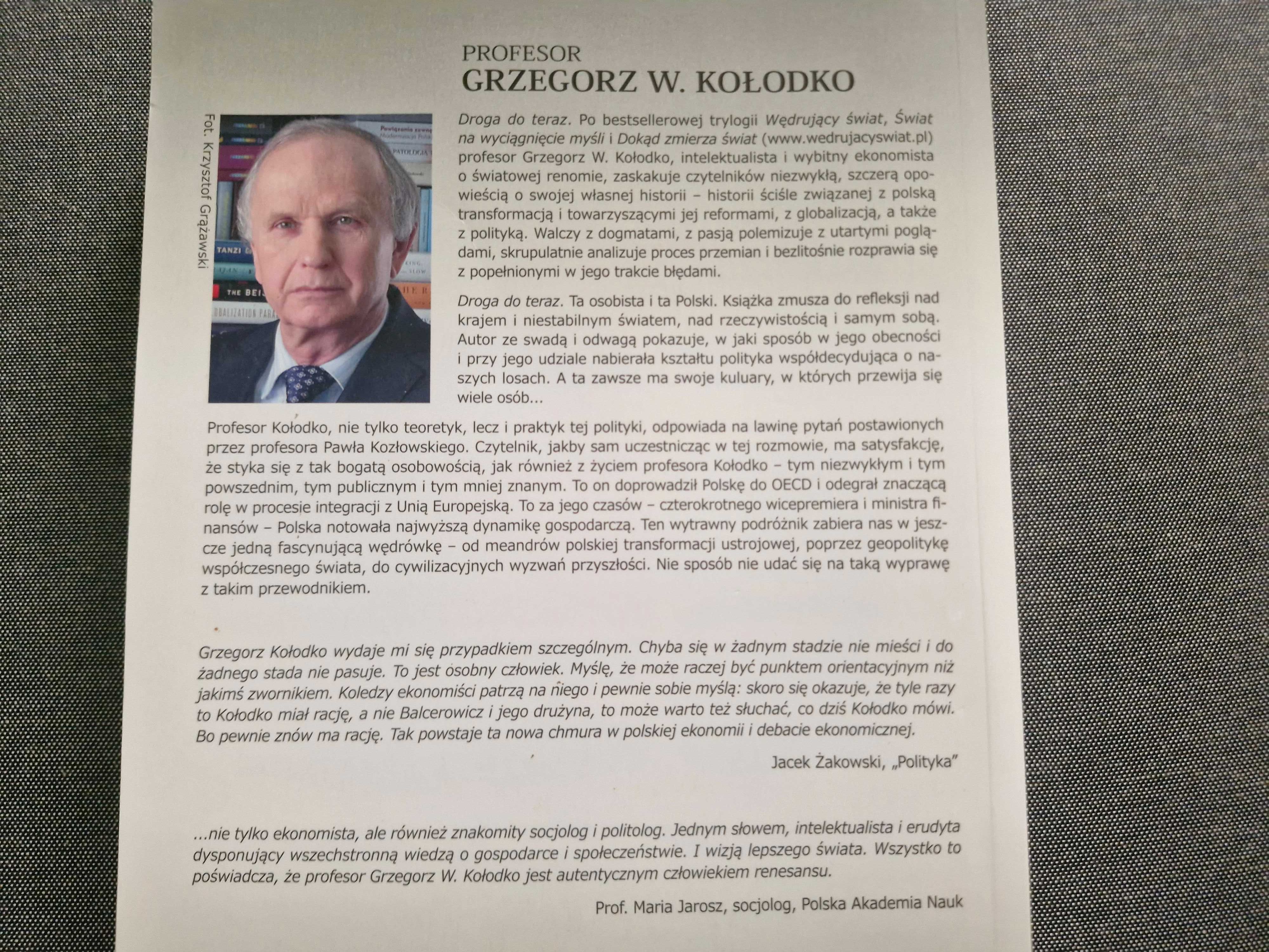 Książka Grzegorz Kołodko - Droga do teraz