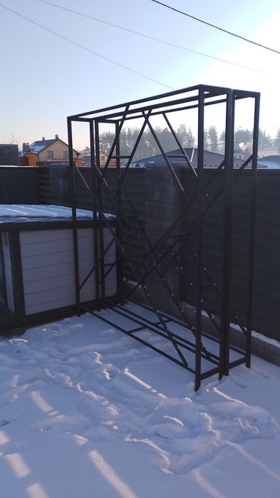 Дровница Loft.Стеллажи,столы,лавки из метала.