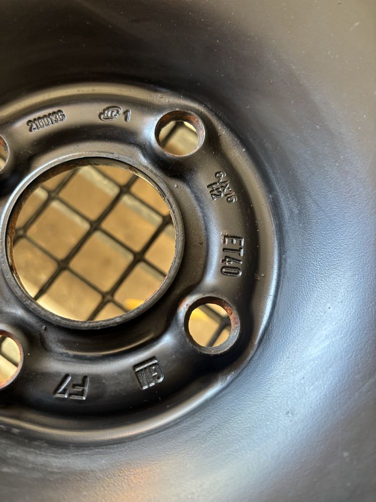 Felgi stalowe 16” 4x100 Opel TPMS