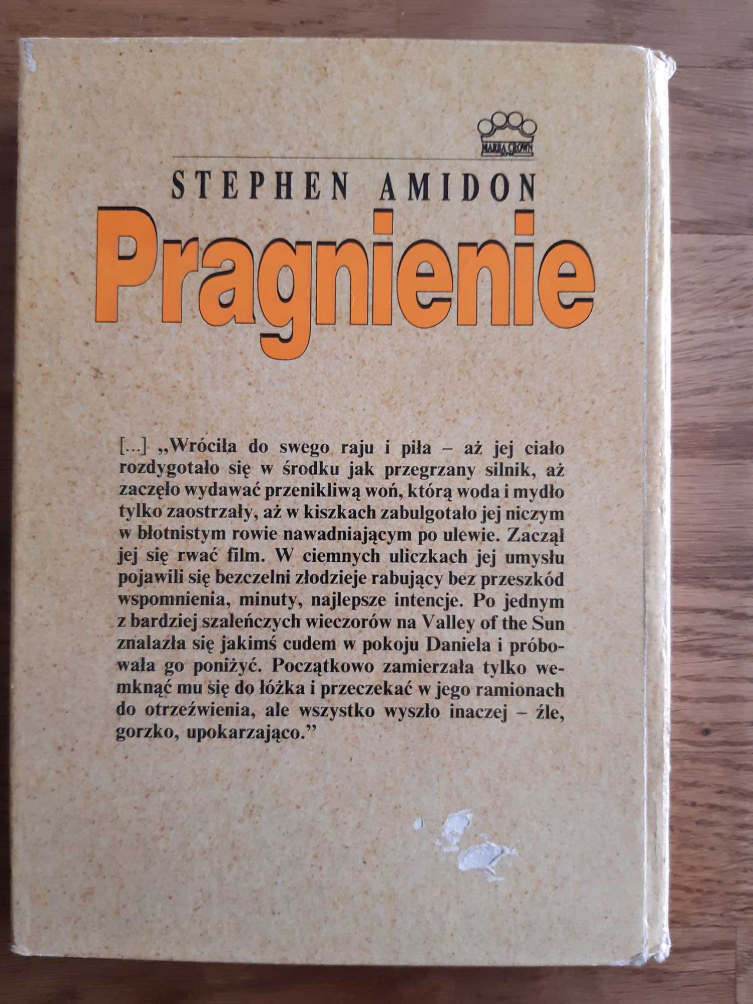 Pragnienie. Stephen Amidon