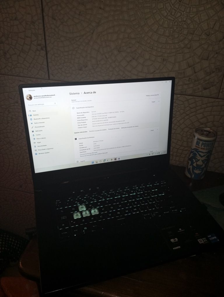 Asus Tuf Dash F15