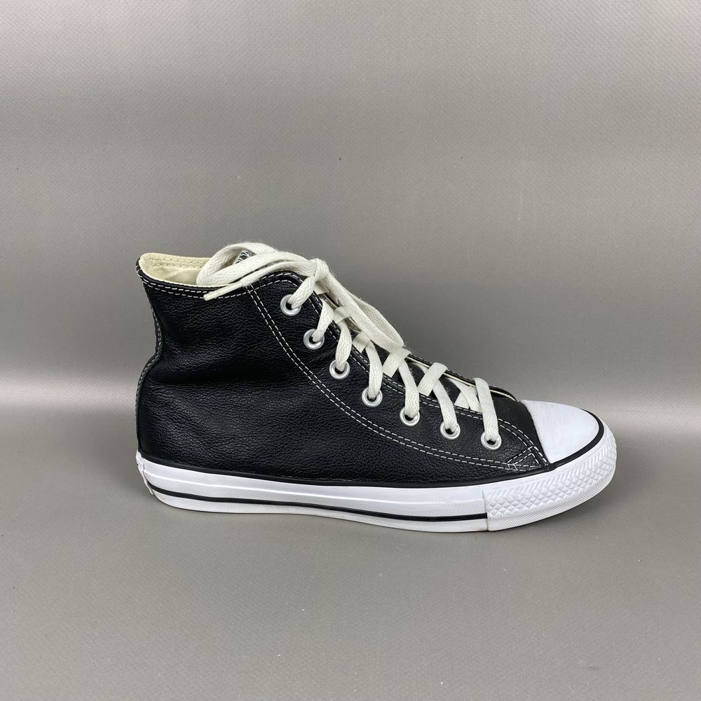 Кеды Converse Chuck Taylor All Star Leather Black 132170C Оригінал