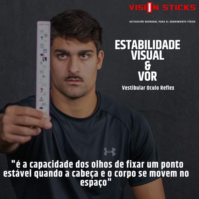 Vision Sticks - Ativação Neuronal para o Rendimento Físico - NOVO