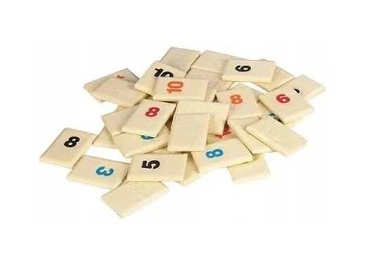 Rummikub Standard Gra liczbowa planszowa logiczna rodzinna