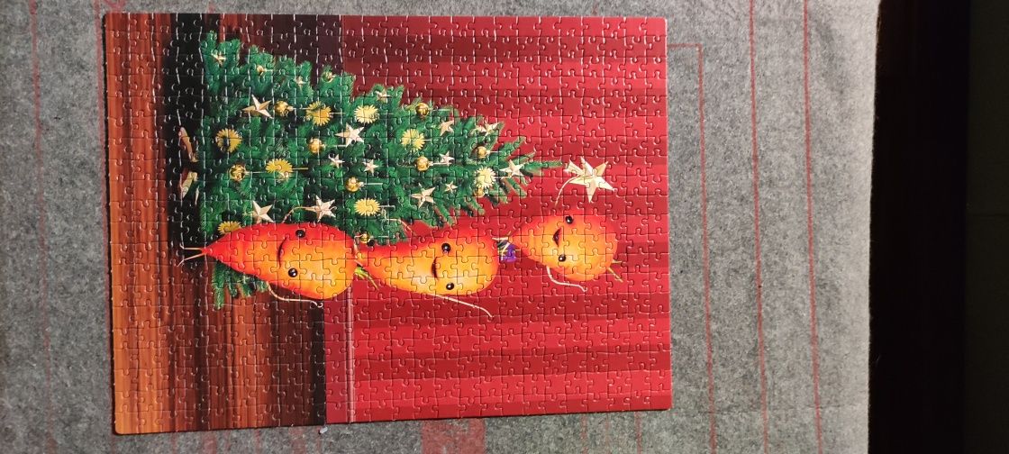 Puzzle świąteczne Clementoni 500