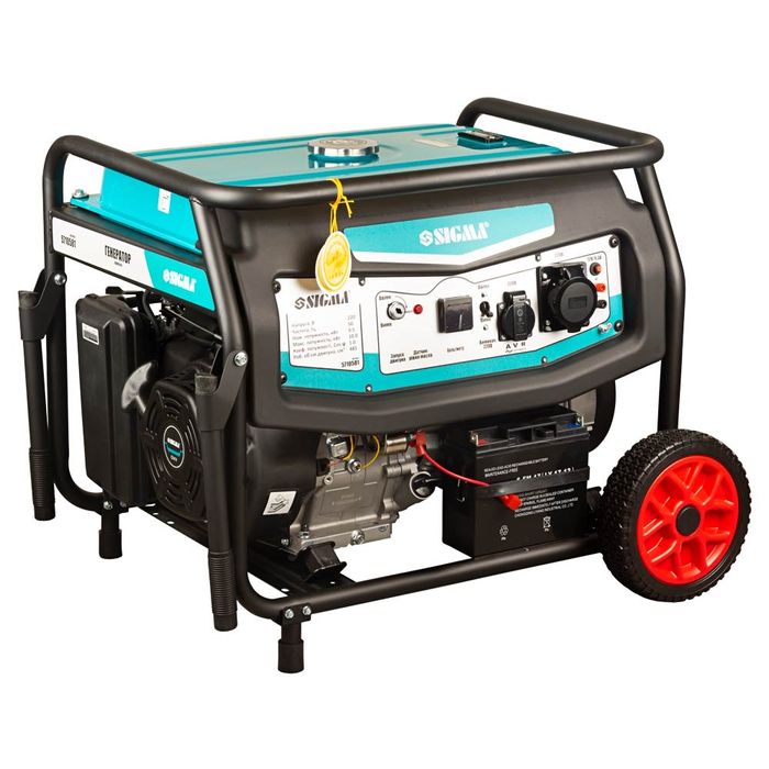 Генератор бензиновий 220В 9.5/10.0кВт SIGMA 5710581