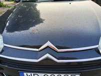 Chrom znaczek listwa maski citroen C5 x7 III
