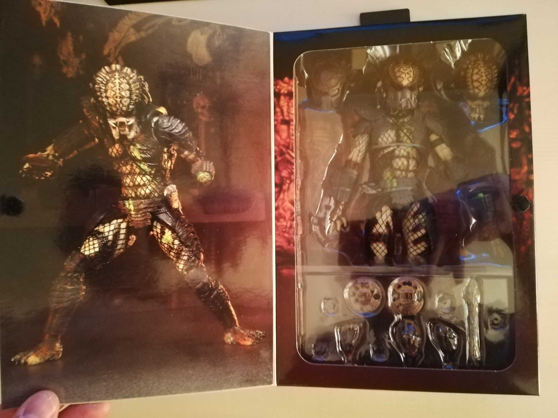 Neca Predator2 3 figurki Warrior, Stalker, City Hunter - nowe, komplet