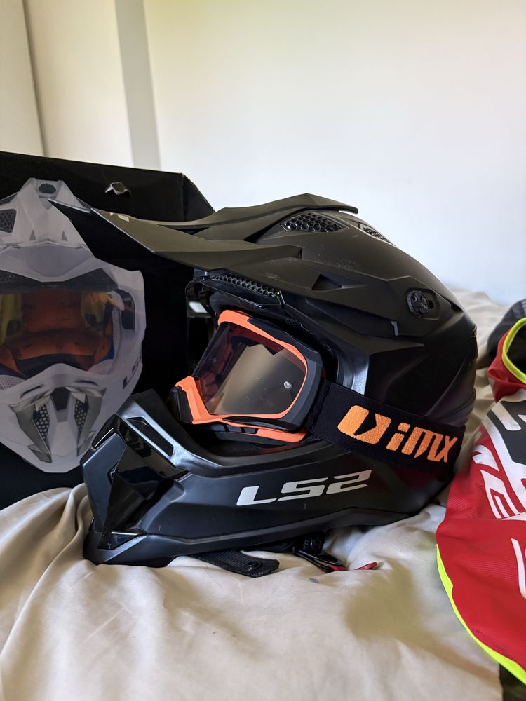 full face ls2 motocyklowy