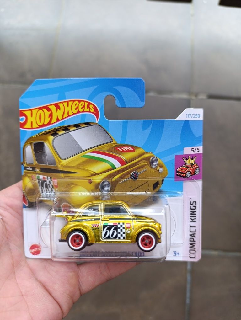 Hot wheels Fiat '60s 500d modyficado STH