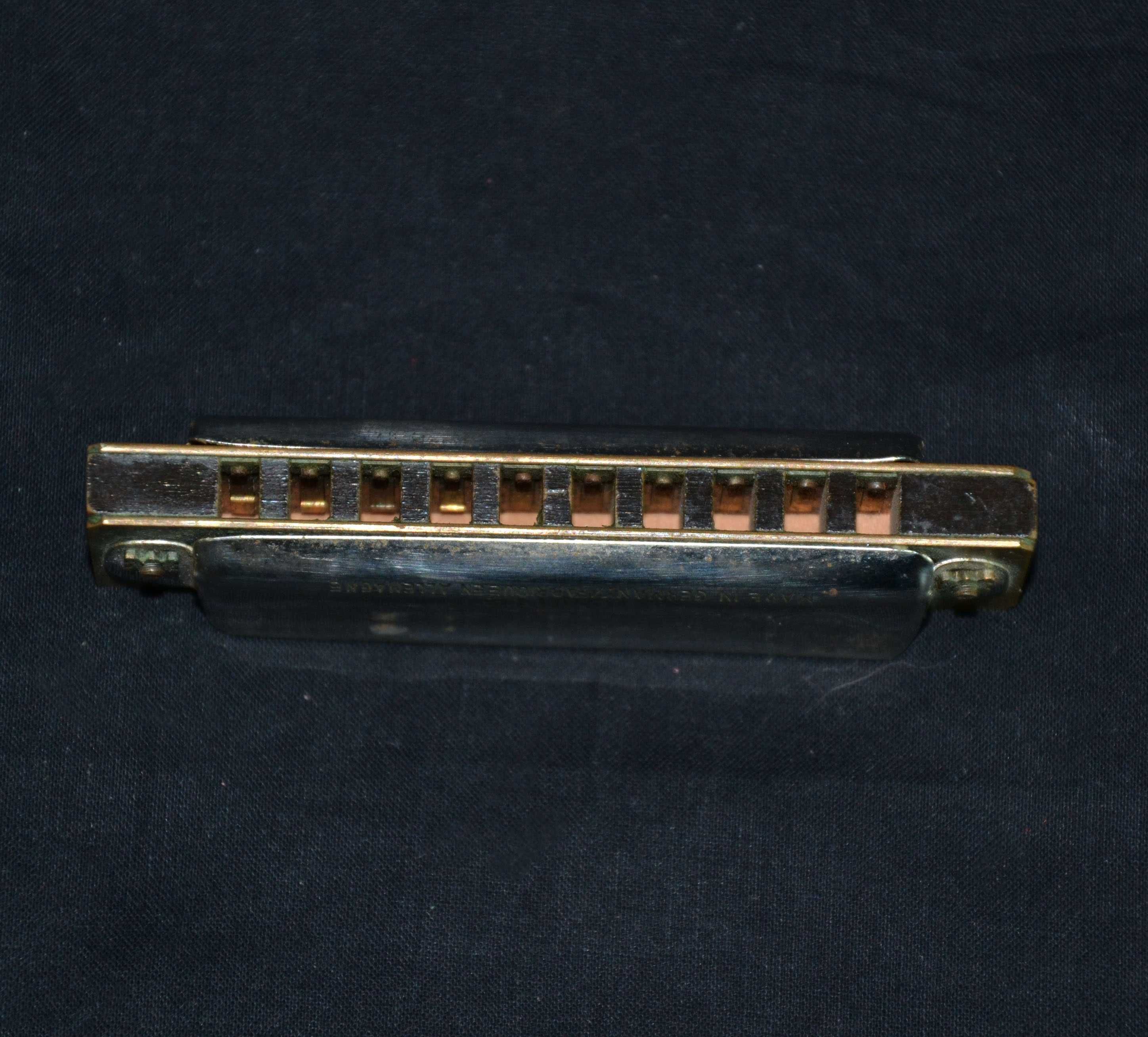 Винтажная  губная гармошка M. Hohner Piccolo