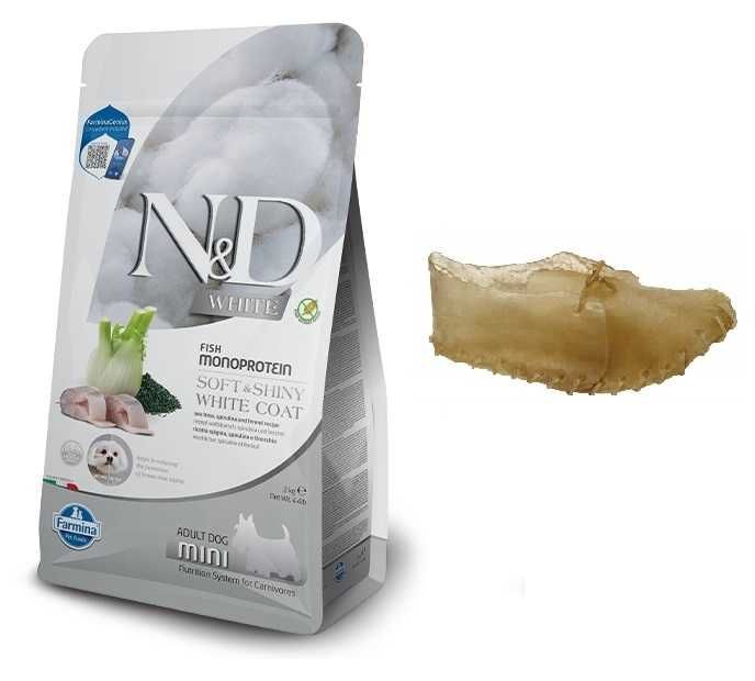 Farmina Dog N&D White Adult Mini sea bass spirulina 2 kg