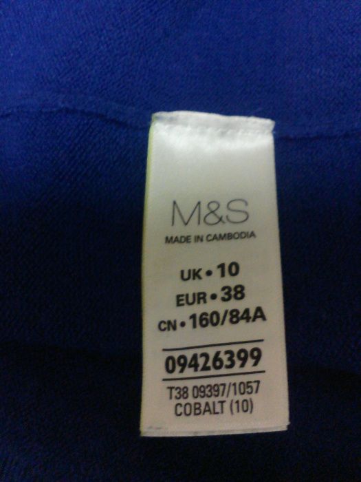 74. Sweterek/bluzka damska rozmiar 38 firmy M&S