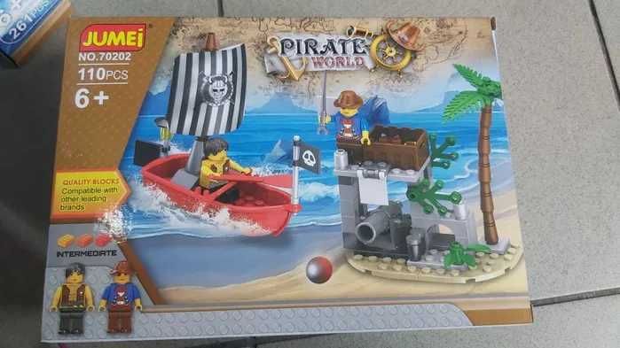 Jumei klocki lego Pirate World świat piratów 110 elementów U TIGERA